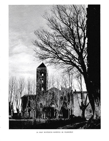 LAMINA 6355: El gran monumento romanico de Vilabertran