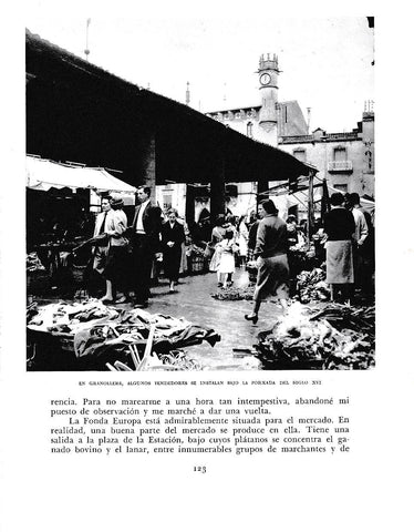LAMINA 6367: Granollers vendedores en La Porxada del s XVI