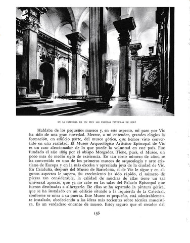 LAMINA 6373: Pinturas de Sert en la Catedral de Vic