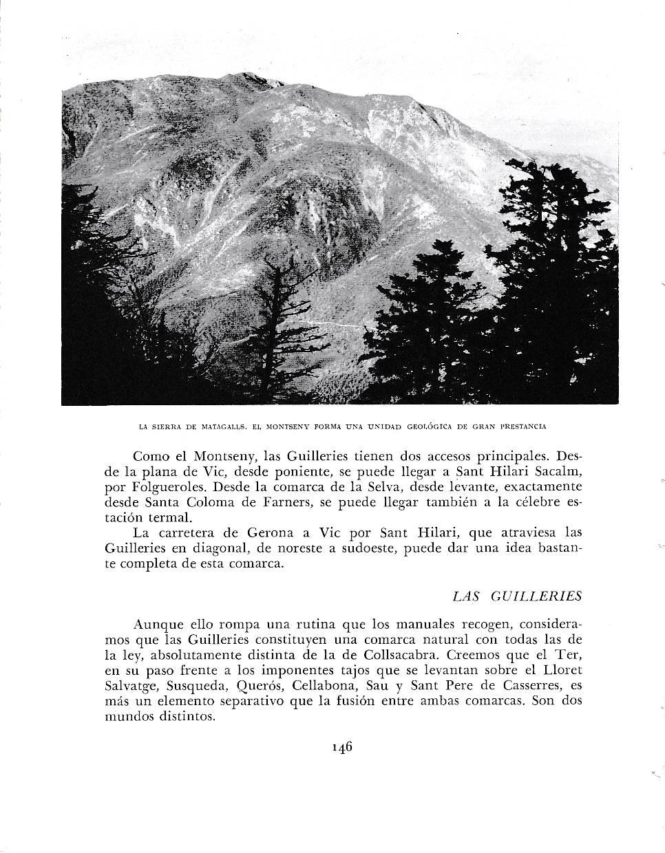 LAMINA 6378: La sierra de Matagalls en el Montseny
