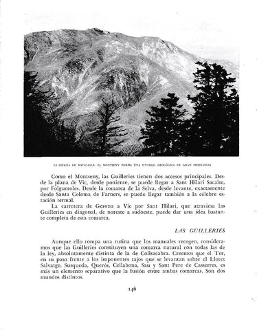 LAMINA 6378: La sierra de Matagalls en el Montseny