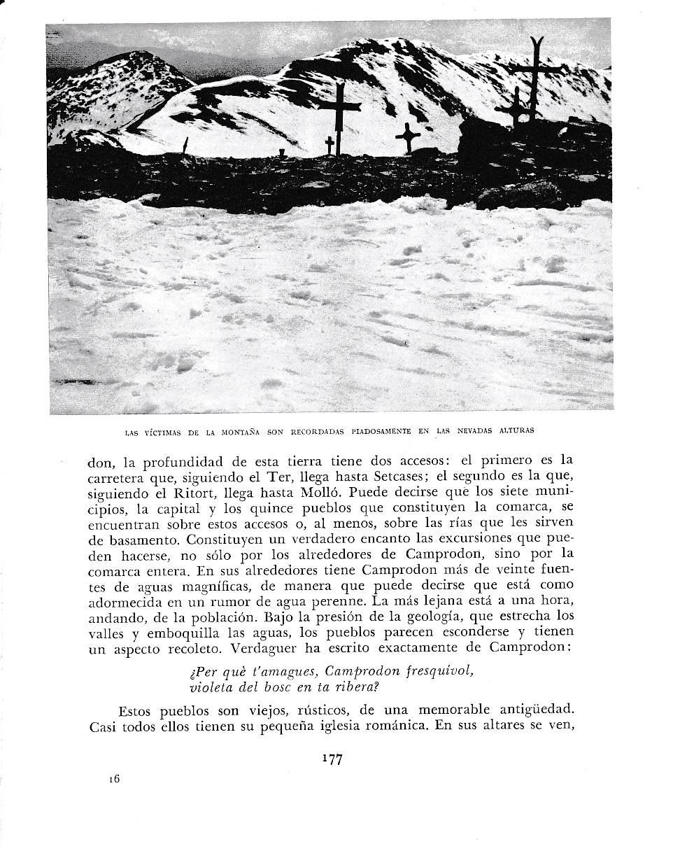 LAMINA 6393: Las cruces en las alturas recuerdan las victimas de la montaña