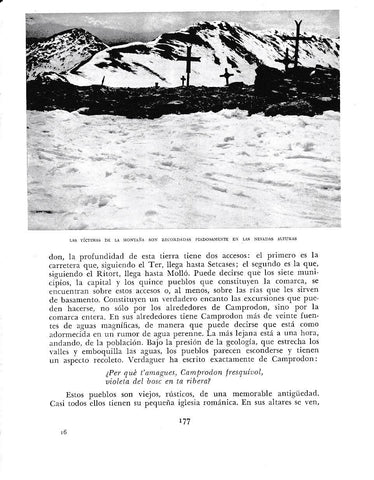 LAMINA 6393: Las cruces en las alturas recuerdan las victimas de la montaña