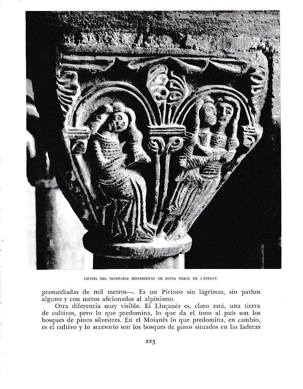 LAMINA 6412: Capitel de Santa Maria de L Estany