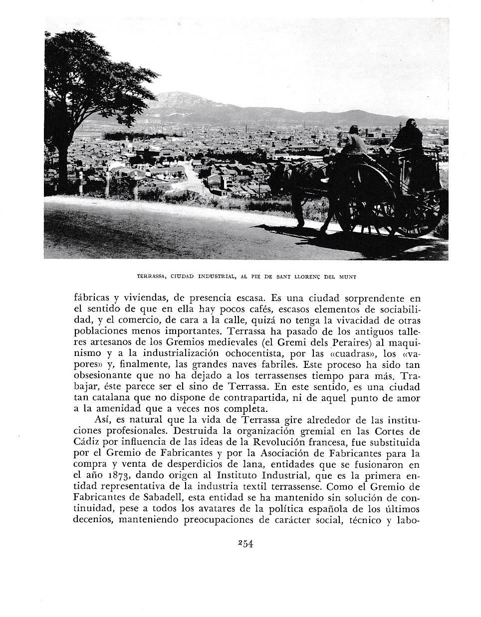 LAMINA 6422: Terrassa ciudad indusrial al pie de Sant Llorenç del Munt