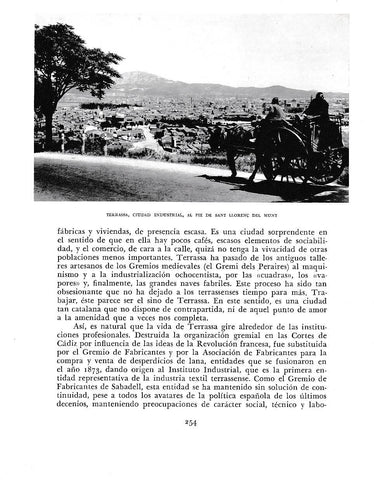 LAMINA 6422: Terrassa ciudad indusrial al pie de Sant Llorenç del Munt