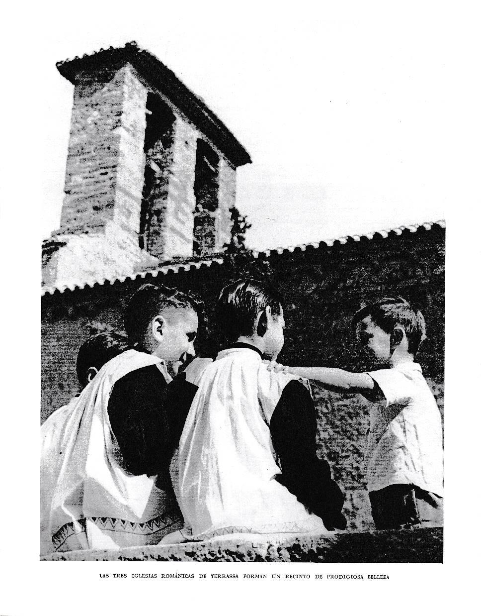 LAMINA 6423: Las tres iglesias romanicas de Terrassa