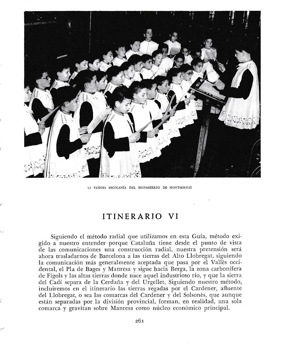 LAMINA 6426: Escolania del Monasterio de Montserrat