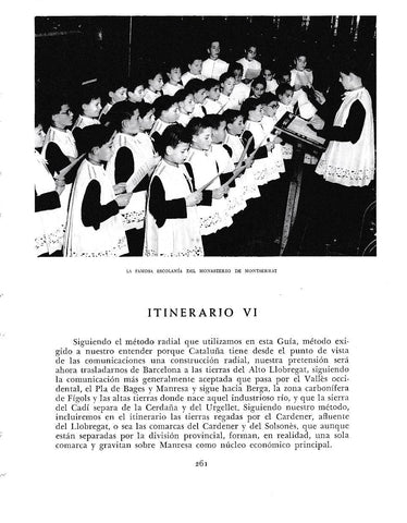 LAMINA 6426: Escolania del Monasterio de Montserrat