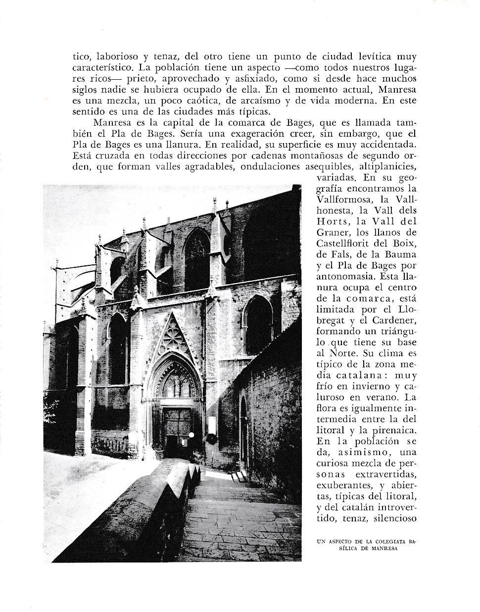 LAMINA 6430: Colegiata de Manresa