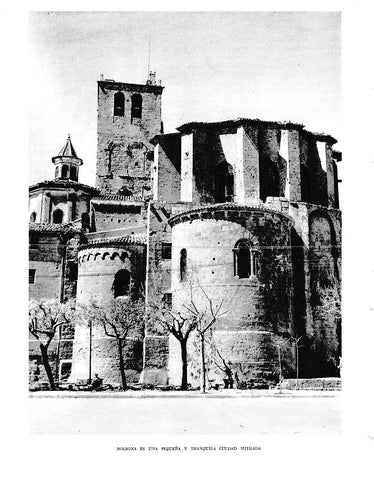 LAMINA 6439: Solsona pequeña ciudad mitrada