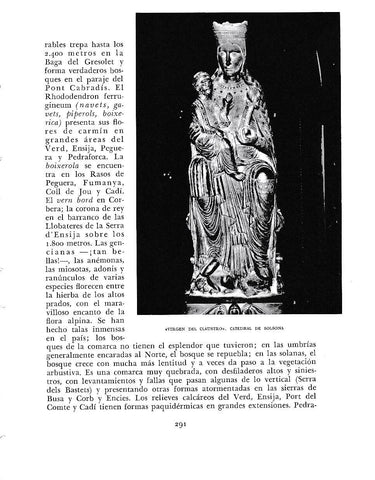 LAMINA 6440: Virgen del Claustro de la catedral de Solsona