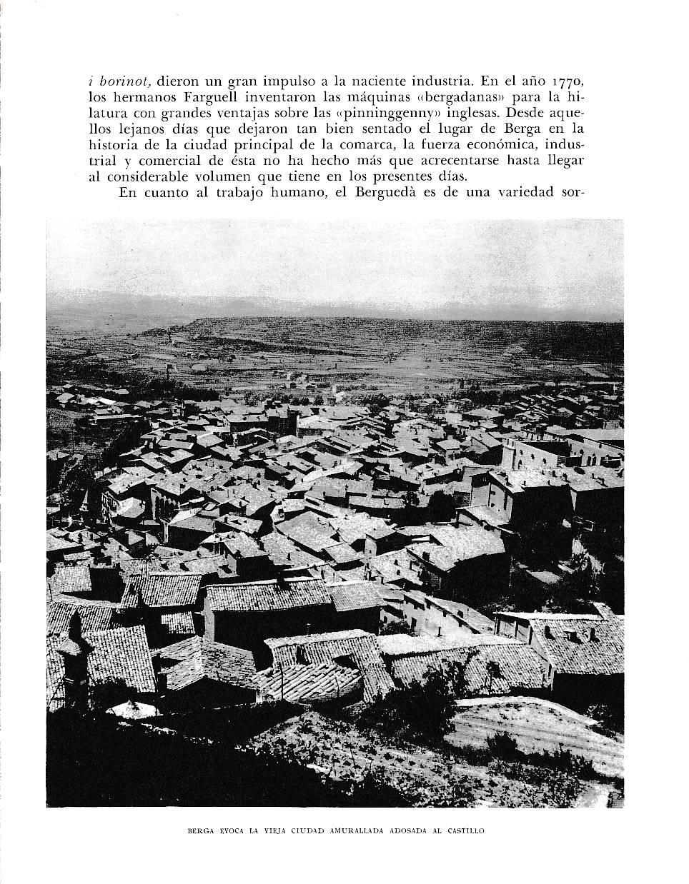LAMINA 6442: Berga ciudad amurallada adosada al castillo