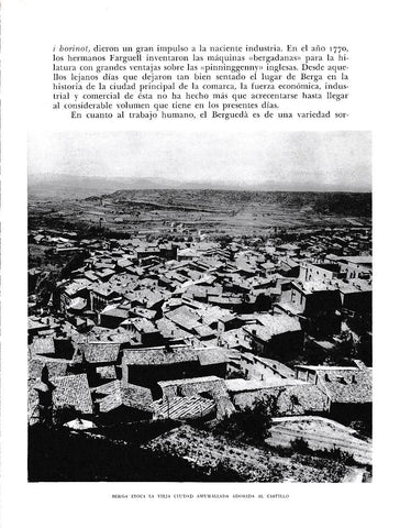 LAMINA 6442: Berga ciudad amurallada adosada al castillo