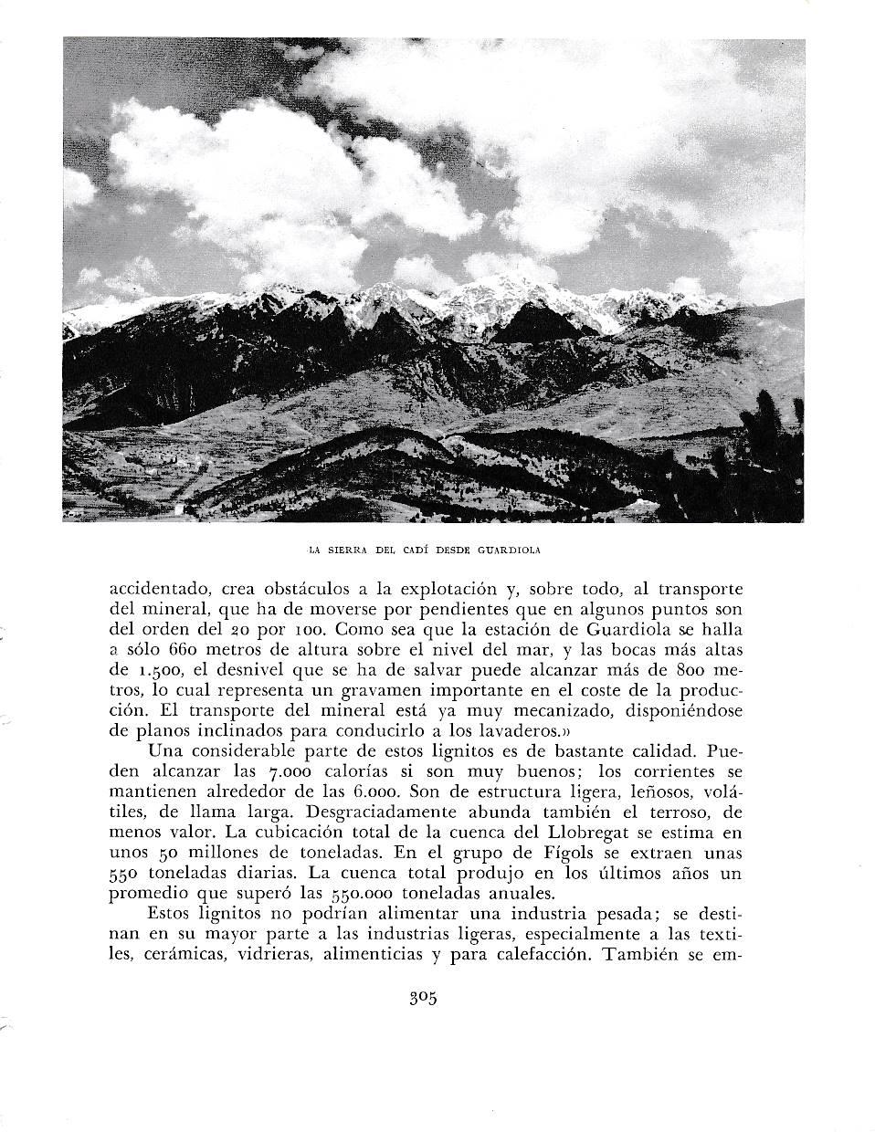 LAMINA 6445: La Sierra del Cadi desde Guardiola