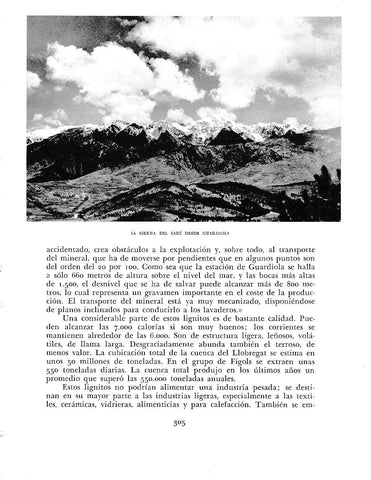 LAMINA 6445: La Sierra del Cadi desde Guardiola