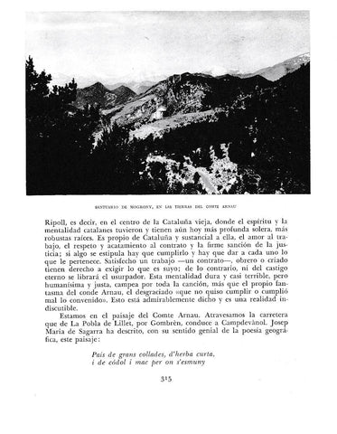LAMINA 6450:  Santuario de Mogrony en las tierras del Comte Arnau