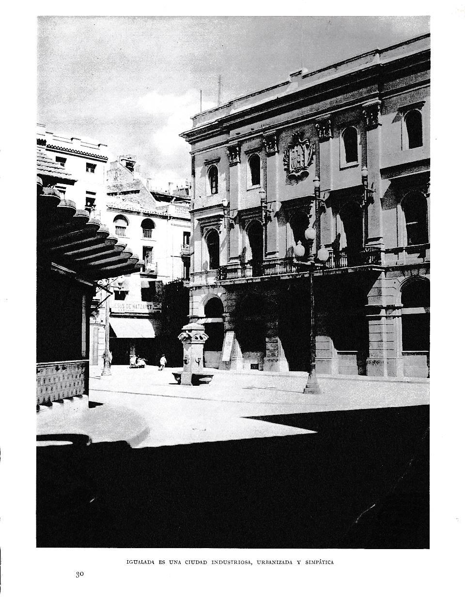 LAMINA 6459: Igualada industrial urbanizada y simpatica