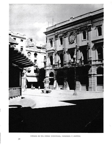 LAMINA 6459: Igualada industrial urbanizada y simpatica