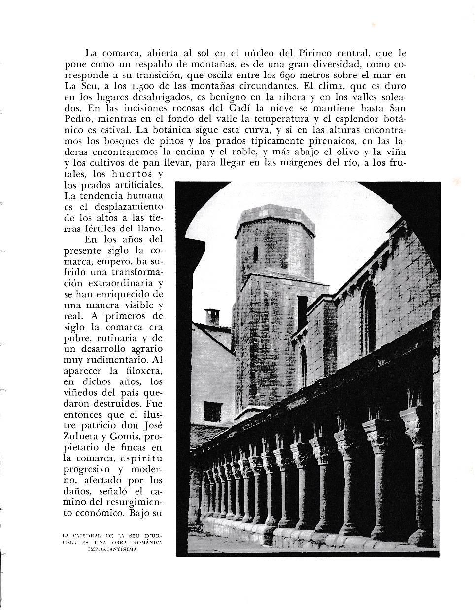 LAMINA 6473: La Catedral romanica  de La Seu d Urgell 