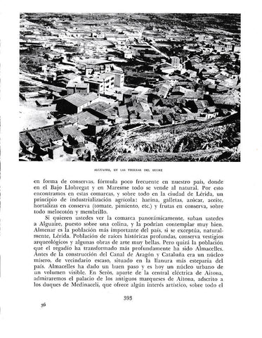 LAMINA 6483: Alguaire en las tierras del Segre