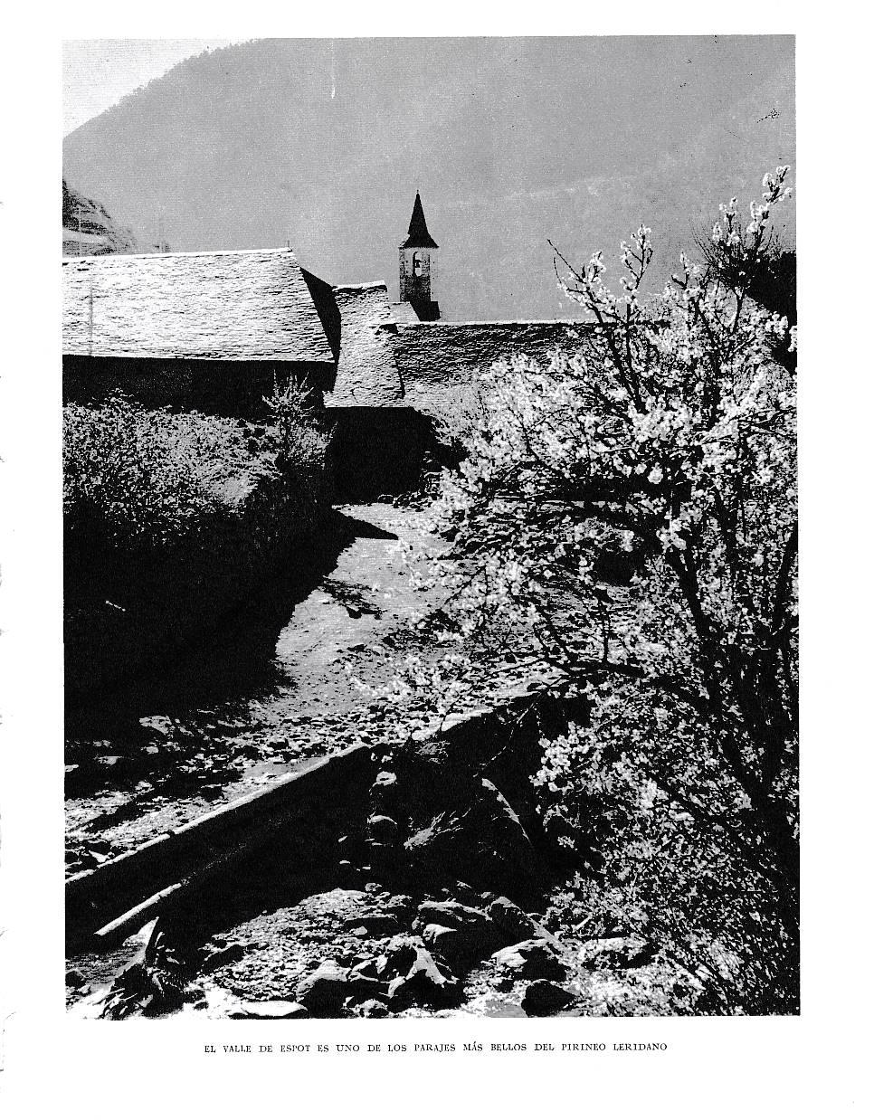LAMINA 6498: El Valle de Espot paraje mas bello del Pirineo Leridano