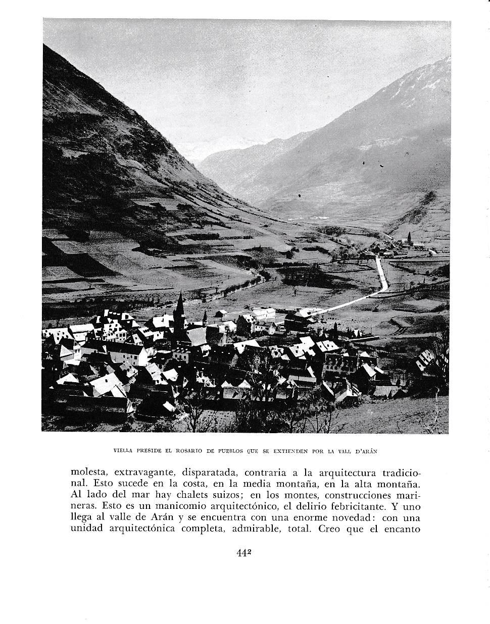 LAMINA 6505: Viella preside el rosario de pueblos que se extiende por la Valle D Aran
