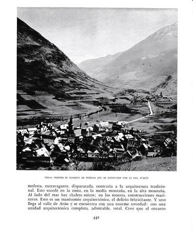 LAMINA 6505: Viella preside el rosario de pueblos que se extiende por la Valle D Aran