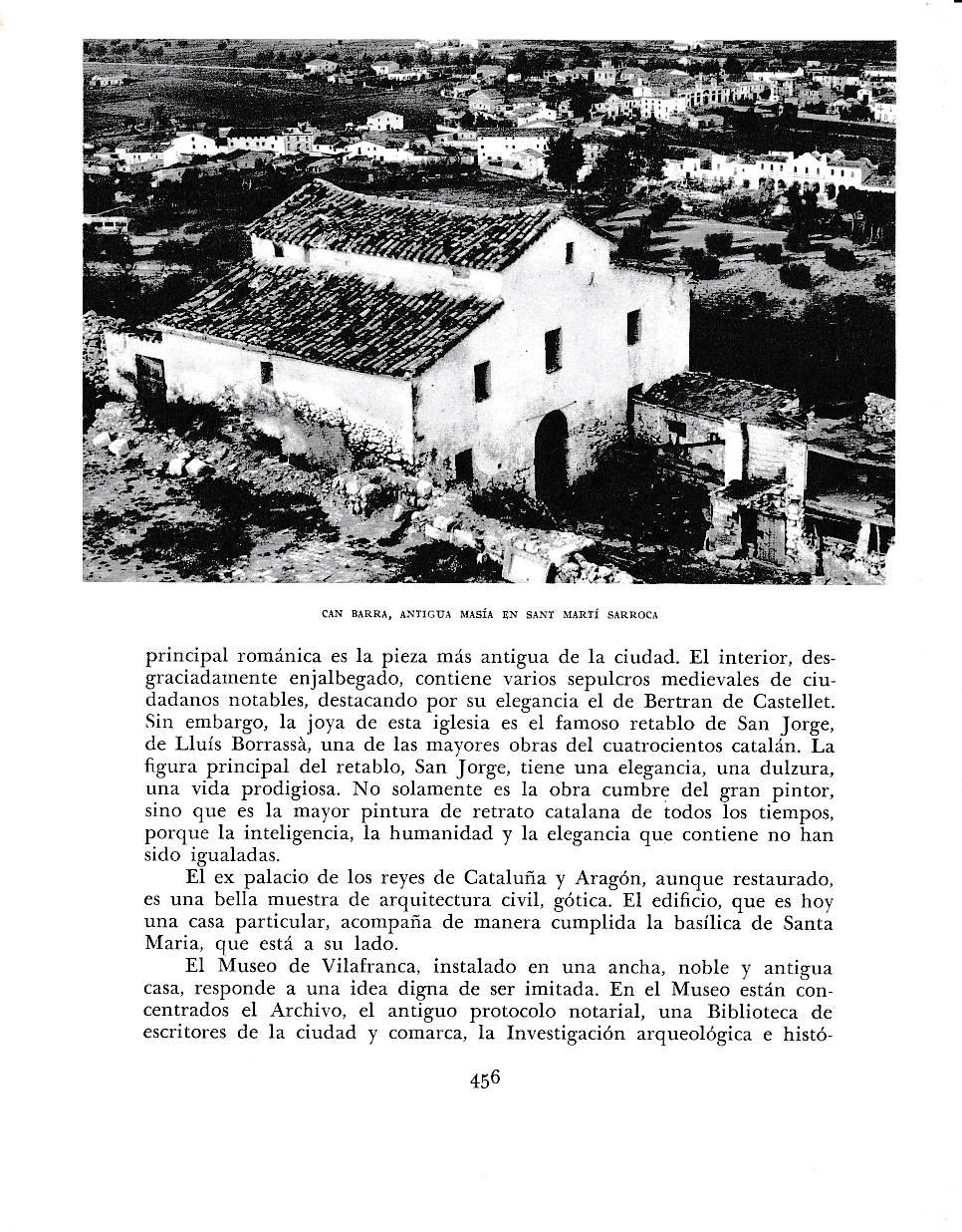 LAMINA 6511: Can Barra  antigua masia en Sant Marti Sarroca