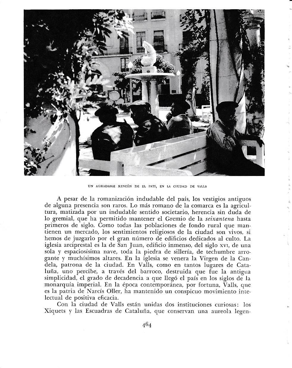 LAMINA 6514: Un patio de la ciudad de Valls