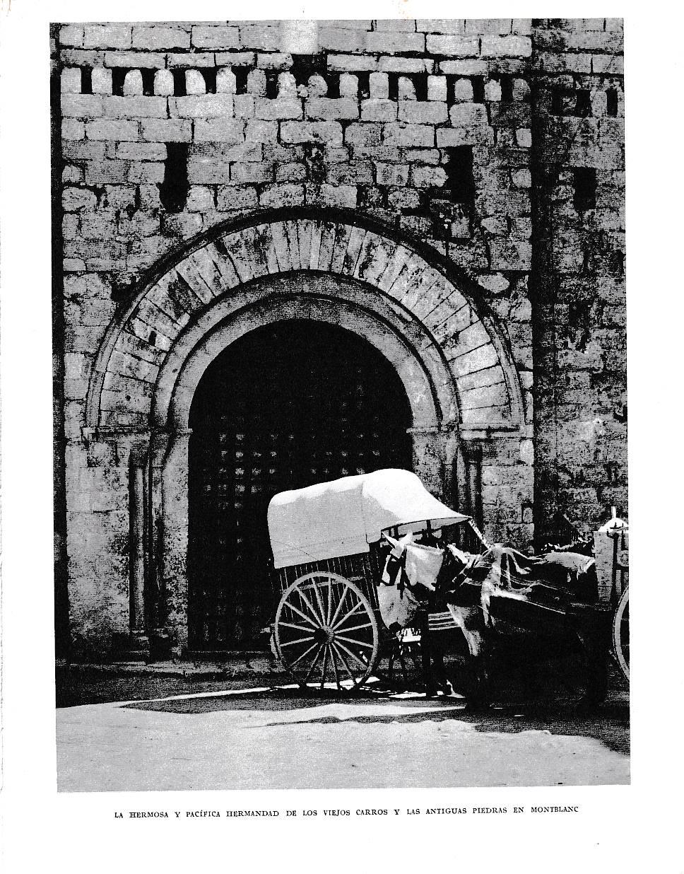 LAMINA 6522: Hernandad entre los carros y las piedras de Montblanc