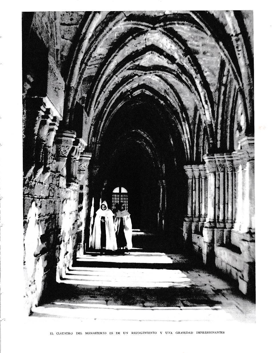 LAMINA 6524: El claustro del monasterio