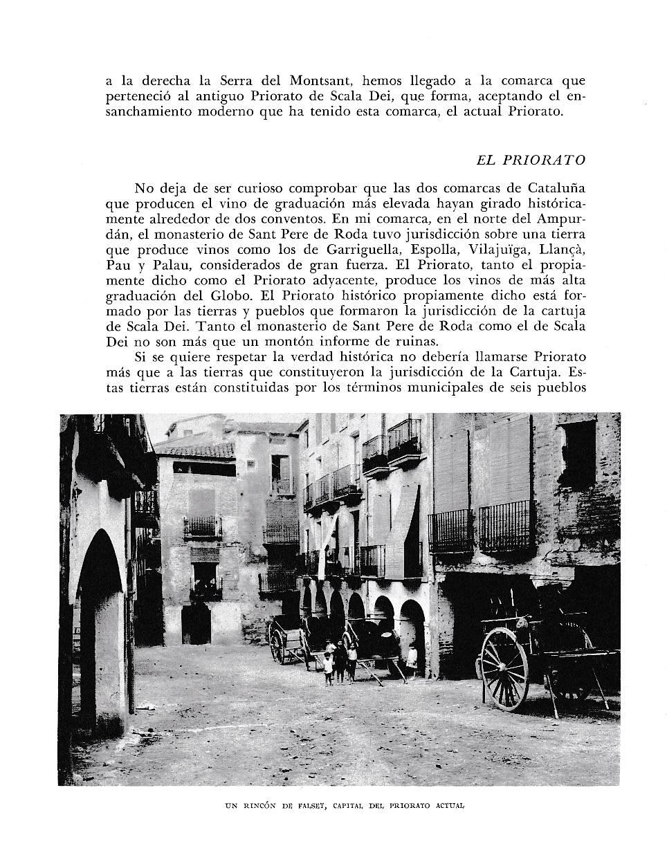 LAMINA 6529: Un rincon de Falset capital del Priorato