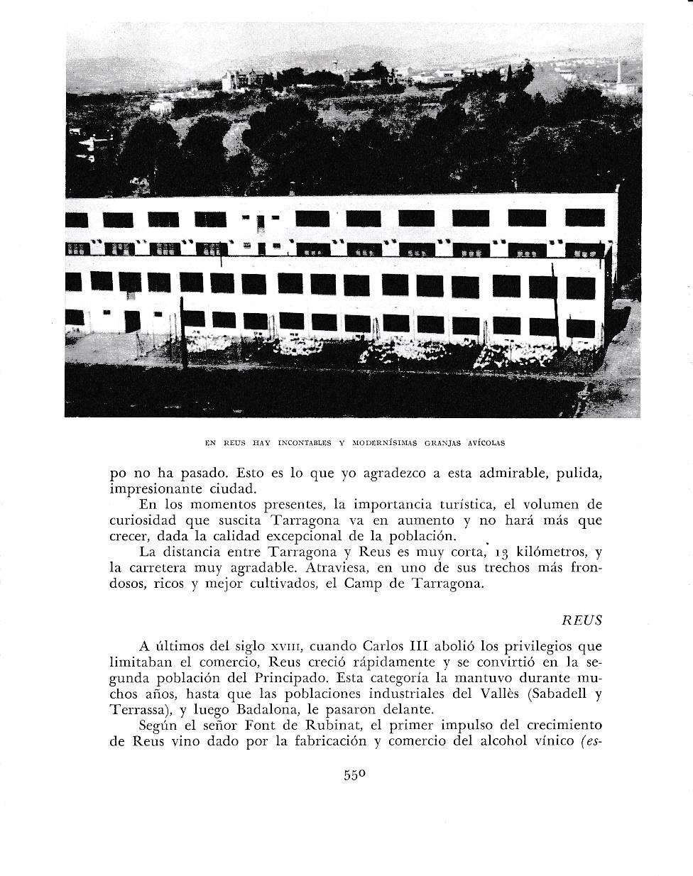 LAMINA 6550: Granjas avicolas en Reus