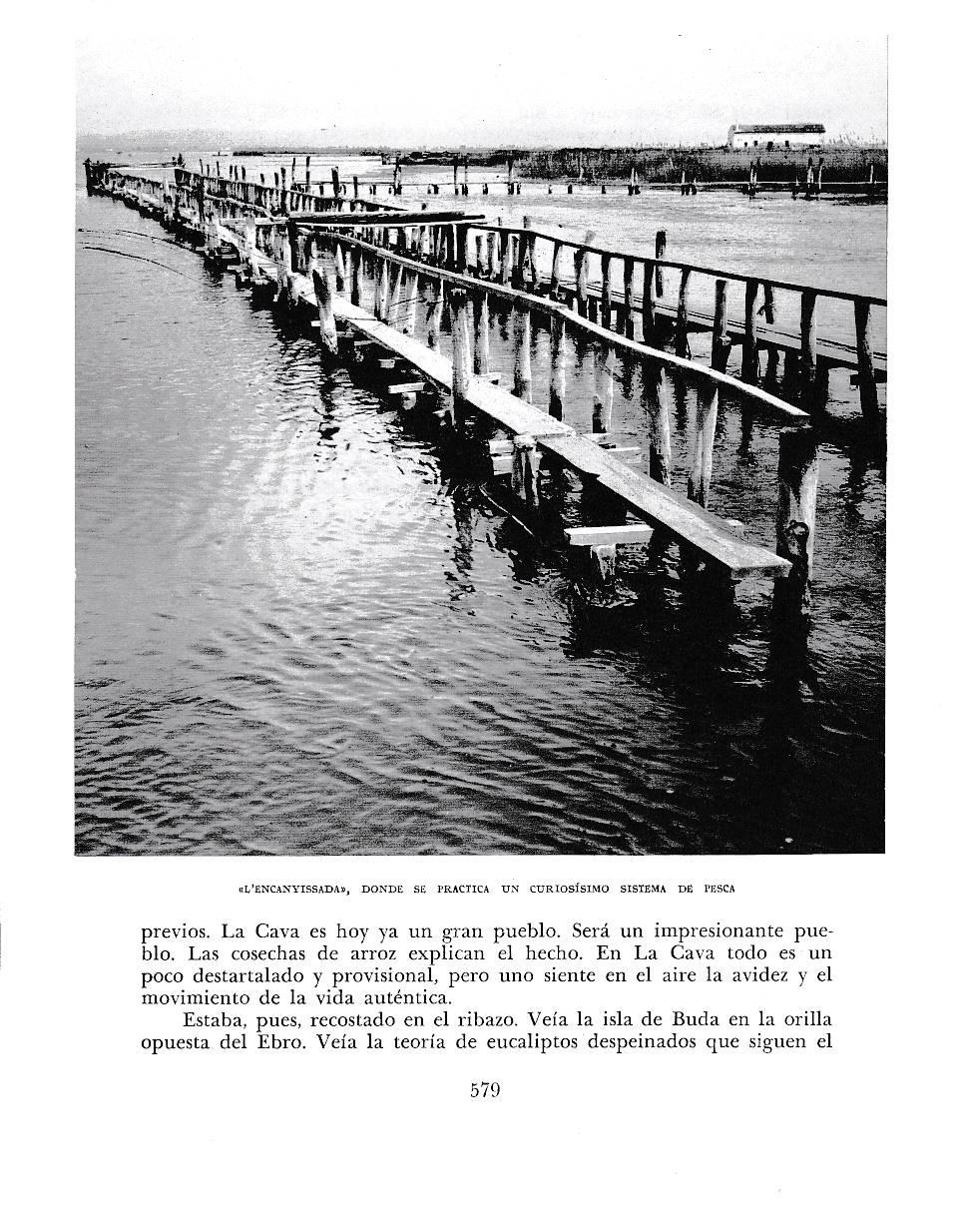LAMINA 6563: L Encanyissada donde se practica un curiosisimo sistema de pesca