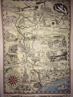 LAMINA 6572: Mapa itinerario IV