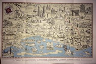 LAMINA 6573: Mapa itinerario VIII
