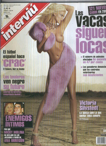 INTERVIU numero 1393 - VICTORIA SILVSTEDT