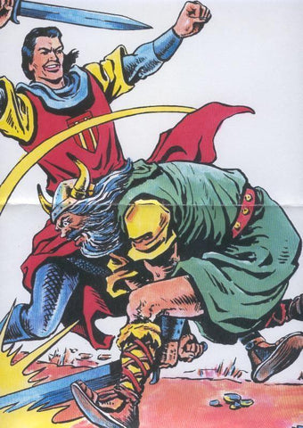 Poster El Capitan Trueno, dibujo de Jodez 92