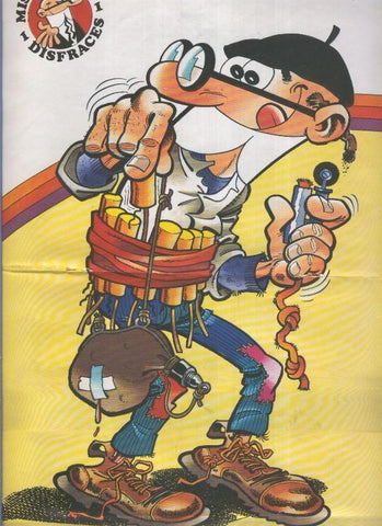 Mortadelo. Mis mejores disfraces Poster numero 01: Paleto (numerado 2 en trasera)