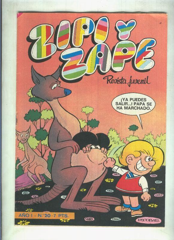 Zipi y Zape revista semanal numero 020 (poster central de Don Berrinche)