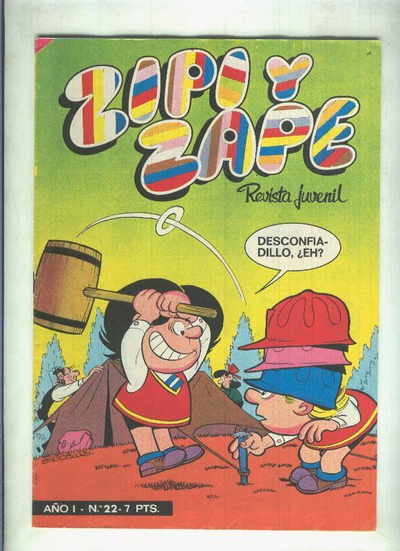 Zipi y Zape revista semanal numero 022 (poster central de Doña Lio)