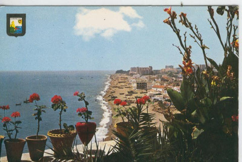Postal 7324 : Playa de Carihuela en Torremolinos