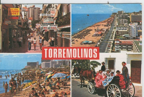 Postal 7326 : Vistas varias de Torremolinos
