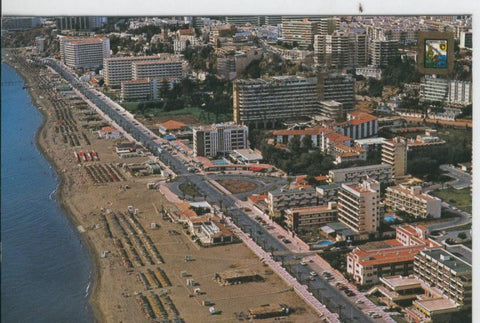 Postal 7332 : Vista aerea del Paseo Maritimo de Torremolinos
