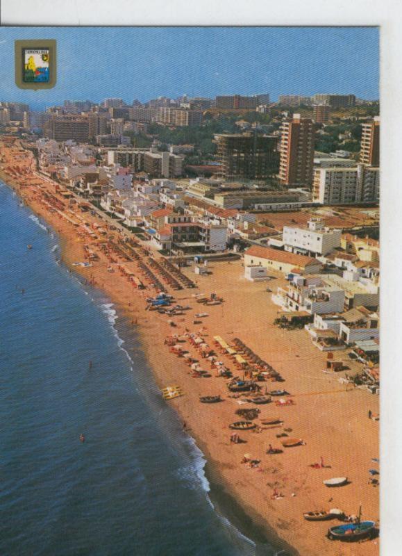 Postal 07600 : Playa de la Carihuela en Torremolinos