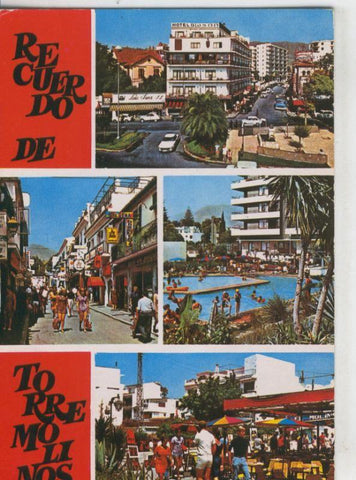 Postal 07752 : Torremolinos, vistas varias