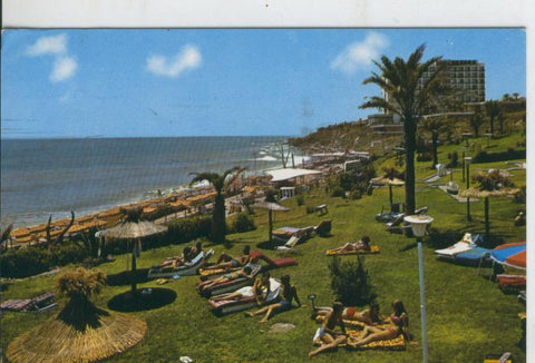 Postal 07893 : Torremolinos, jardines y playa