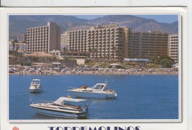 Postal 07894 : Torremolinos, playas hotel Aloha