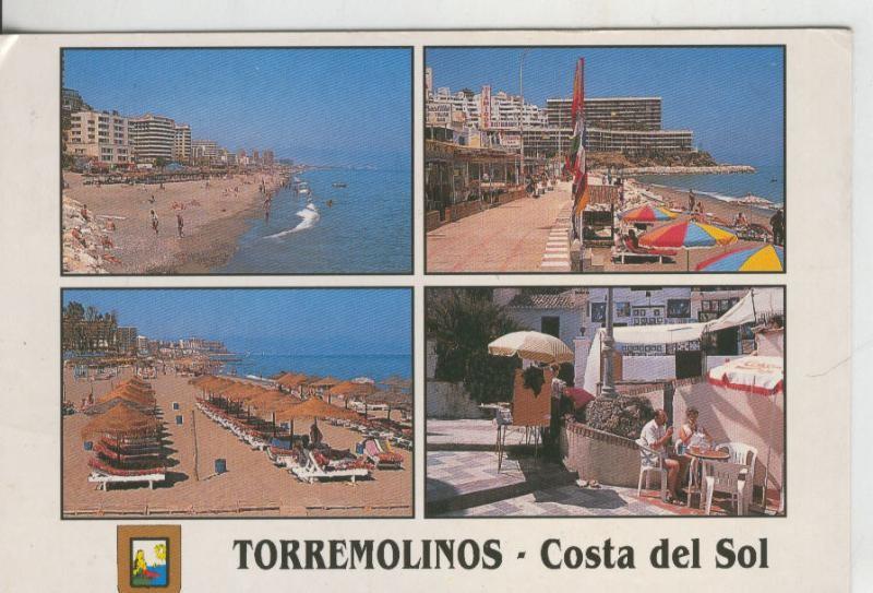 Postal 009411: Torremolinos-Costa del Sol, vistas diversas